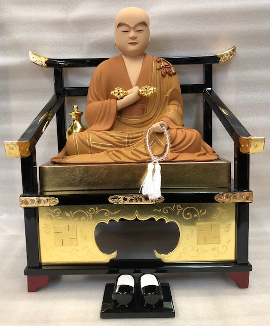 お仏像の修復 弘法大師像 - 京仏壇 喜法 – トピックス